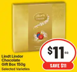 IGA Lindt Lindor Chocolate Gift Box offer