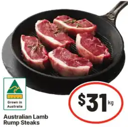 IGA Australian Lamb Rump Steaks offer