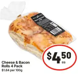 IGA Cheese & Bacon Rolls offer