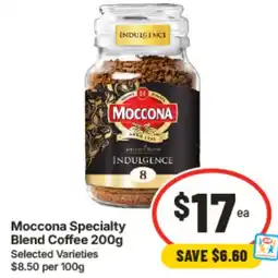 IGA Moccona Specialty Blend Coffee offer
