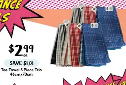 Drakes Tea Towel 3 Piece Trio offer