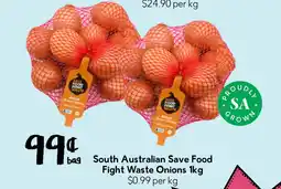 Drakes South Australian Save Food Fight Waste Onions offer