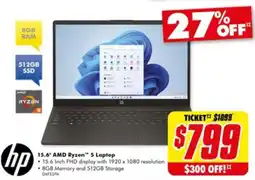 The Good Guys 15.6" AMD Ryzen 5 Laptop offer