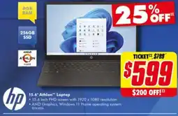 The Good Guys 15.6" Athlon Laptop offer