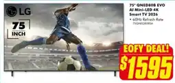 The Good Guys 75 QNED80B EVO Al Mini-LED 4K Smart TV 2026 offer
