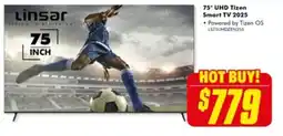 The Good Guys 75" UHD Tizen Smart TV 2025 offer