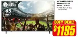 The Good Guys 65° QNED80B EVO Al Mini-LED 4K Smart TV 2026 offer
