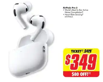 The Good Guys AirPods Pro 3 offer