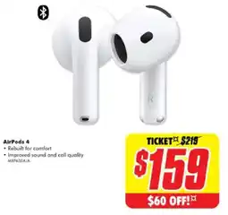 The Good Guys AirPods 4 offer