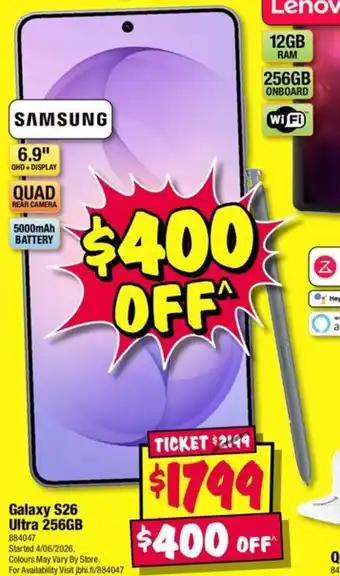 Galaxy S26 Ultra 256GB