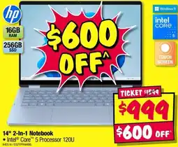 JB Hi-Fi 14" 2-In-1 Notebook offer