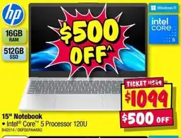 JB Hi-Fi 15" Notebook offer
