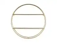 Moricone Metal Round Wall Shelf