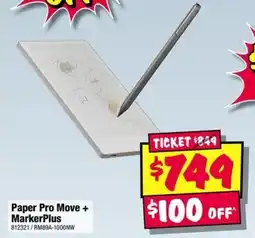 JB Hi-Fi Paper Pro Move + MarkerPlus offer