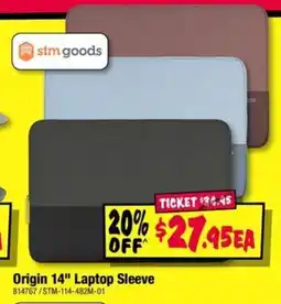 JB Hi-Fi Origin 14" Laptop Sleeve offer