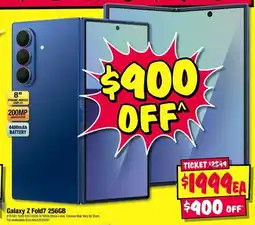 JB Hi-Fi Galaxy Z Fold7 256GB offer