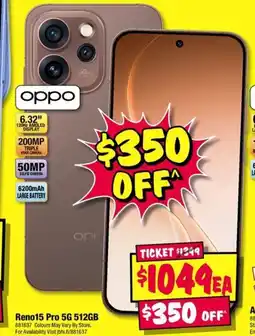 JB Hi-Fi Reno15 Pro 5G 512GB offer