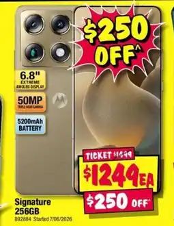 JB Hi-Fi Signature 256GB offer
