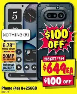JB Hi-Fi Phone (4a) 8+256GB offer