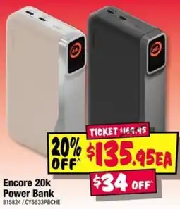 JB Hi-Fi Encore 20k Power Bank offer