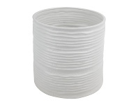 LivingStyles Matisse Ceramic Planter, White offer
