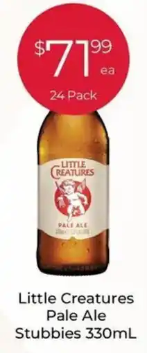Porters Little Creatures Pale Ale Stubbies offer