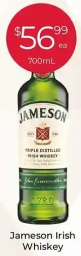 Porters Jameson Irish Whiskey offer
