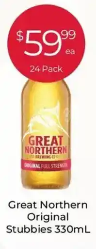 Porters Great Northern Original Stubbies offer