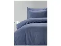 Harris Scarfe Shaynna Blaze Marle Printed Flannelette Quilt Cover Set offer
