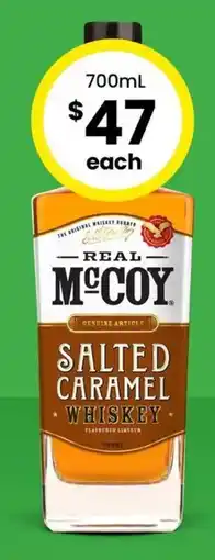 The Bottle O McCoy Salted Caramel Whiskey offer