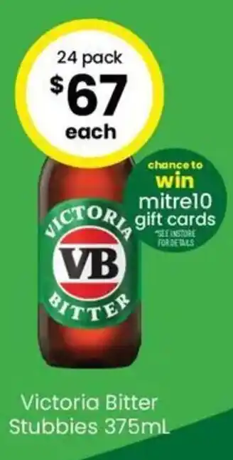 Victoria Bitter Stubbies