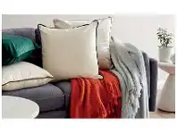 Harris Scarfe Jane Lamerton Genoa Velvet Piping Cushion offer