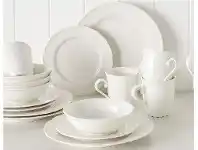 Harris Scarfe Casa Domani Casual White Florence Loose Dinnerware offer