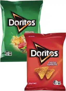 Coles Doritos Corn Chips-170g offer