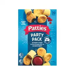Woolworths Patties Party Pack – From the Freezer offer