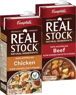 Coles Campbell’s Real Stock offer