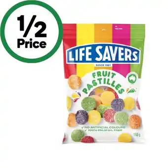 Woolworths Life Savers offer