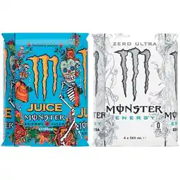 Woolworths Monster Energy Drink offer