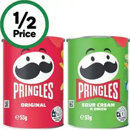 Woolworths Pringles Potato Chips offer