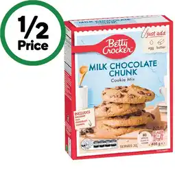Woolworths Betty Crocker Treats Baking Mix – Excludes Gluten Free offer