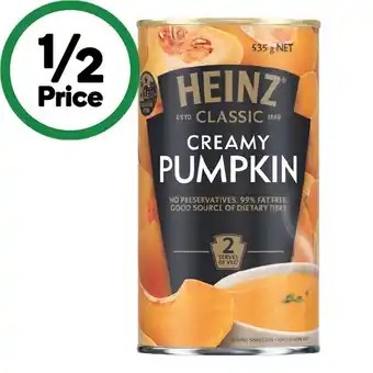 Woolworths Heinz Classic Soup offer