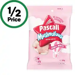 Woolworths Pascall Marshmallows offer