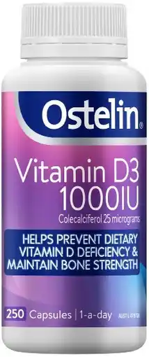 Coles Ostelin Vitamin D3 1000IU Capsules offer