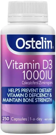 Coles Ostelin Vitamin D3 1000IU Capsules offer