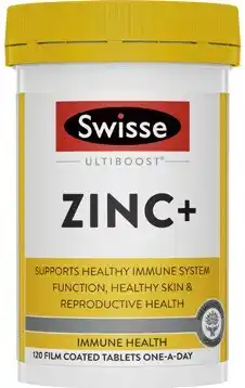 Coles Swisse Ultiboost Zinc+ Tablets offer