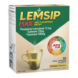 Woolworths Lemsip Max Multi-Symptom Relief Cold & Flu Hot Drink‡ offer
