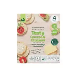 Woolworths Woolworths Tasty Cheese & Crackers – From the Fridge offer
