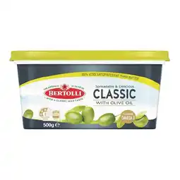 Woolworths Bertolli Classic with Olive Oil Spread – From the Fridge offer