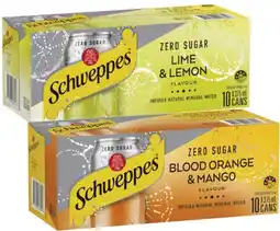 Coles Schweppes Infused Sparkling Water offer