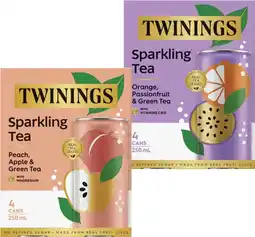 Coles NEW Twinings Sparkling Tea offer